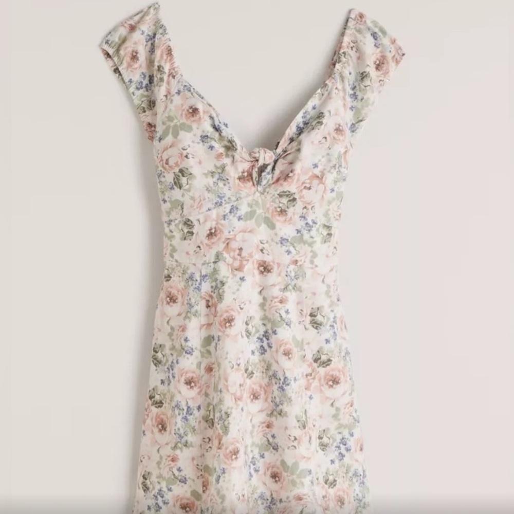 Abercrombie & Fitch Floral Print Mini Dress
